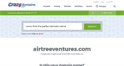 Desktop Screenshot of airtreeventures.com